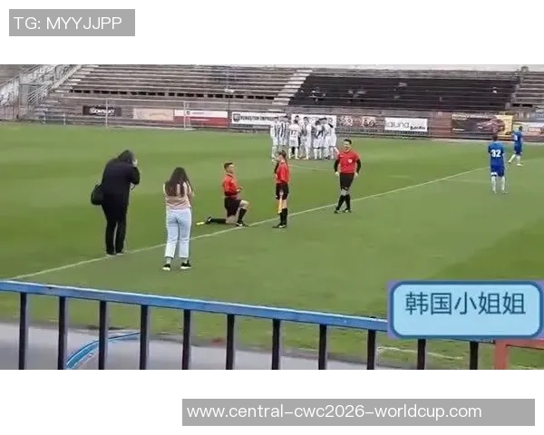 足球场上的魅力风采足球美女与磁力的完美结合